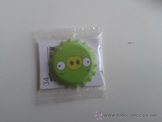 Juguetes antiguos y Juegos de colecci&oacute;n: GREFUCHAPA ANGRY BIRDS