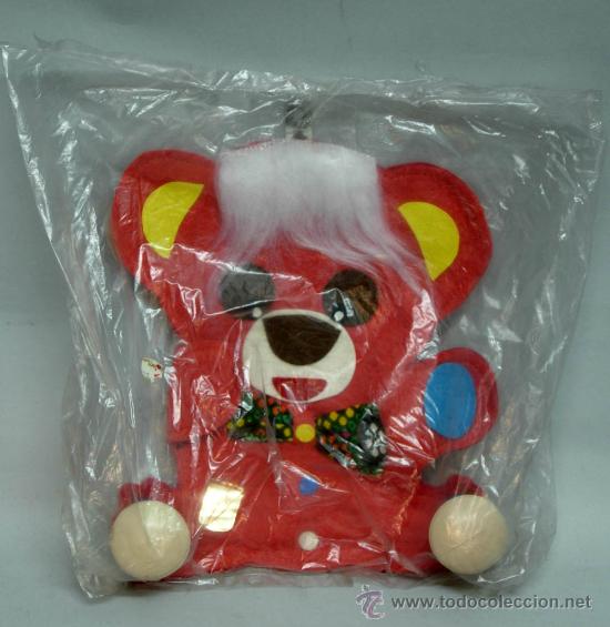 Altes Spielzeug und Spiele: Percha infantil fieltro Oso fabricado por Belmonte a&ntilde;os 70 nueva