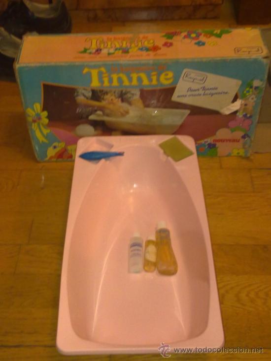 Jouets Anciens et Jeux de collection: LA BA&Ntilde;ERA DE TINNIE Y ACCESORIOS DE BA&Ntilde;O. JUGUETES RAYNAL REF.813011 .JAMAREX. SA