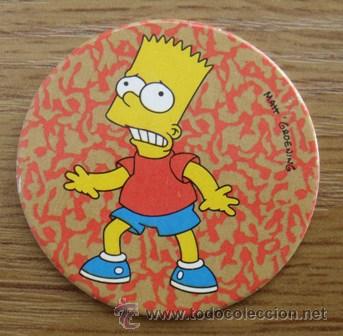 Juguetes antiguos y Juegos de colecci&oacute;n: Tazo n&ordm; 59 The Simpsons - Magic Box INT.