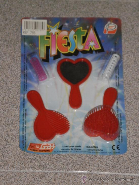 Juguetes antiguos y Juegos de colecci&oacute;n: Fiesta,juego de peluquer&iacute;a de la marca Palau toys ( made in spain ) . a&ntilde;os 80 .En blister nuevo.