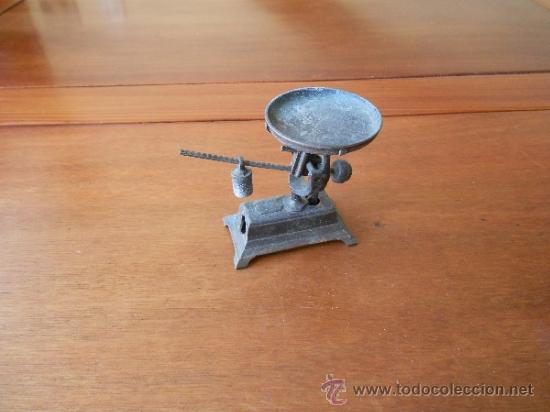 Juguetes antiguos y Juegos de colecci&oacute;n: ANTIGUA BALANZA MET&Aacute;LICA MARCA PLAYME