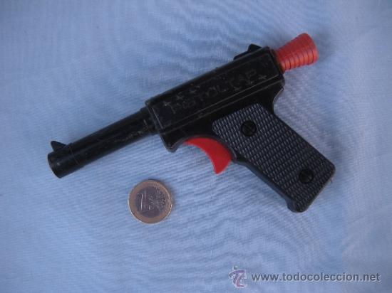 Juguetes antiguos y juegos de colecci&oacute;n: JUGUETE B&Eacute;LICO. PISTOLA DE CORCHOS PISTOLTAP