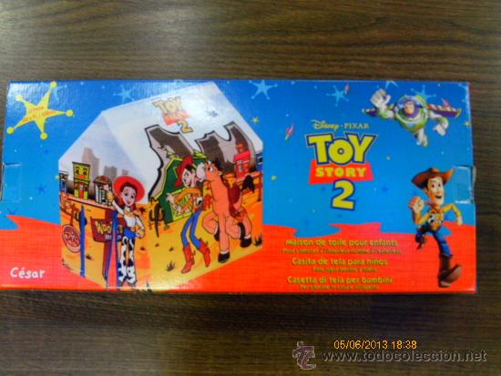 Juguetes antiguos y Juegos de colecci&oacute;n: CASITA DE TELA INFANTIL PARA MONTAR TOY STORY 2.NUEVA EN CAJA.