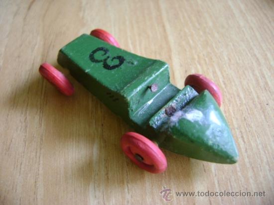 Giocattoli antichi e Giochi di collezione: Antiguo coche de madera