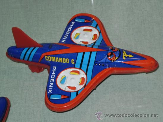 Juguetes antiguos y juegos de colecci&oacute;n: NAVE COMADO G PHOENIX , EN CHAPA Y PLASTICO ( MOTOR DE ARRASTRE ) SOBRE A&Ntilde;OS 70 .