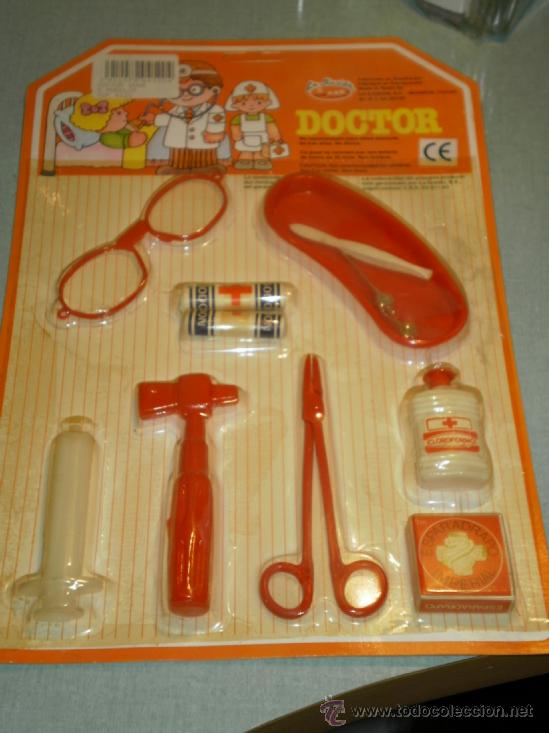 Juguetes antiguos y Juegos de colecci&oacute;n: BLISTER SIN ABRIR , DOCTOR ( VARIOS MODELOS ) JUGUETES LA ILUSION ( MUNIESA-TERUEL ) ESPA&Ntilde;A A&Ntilde;OS 80