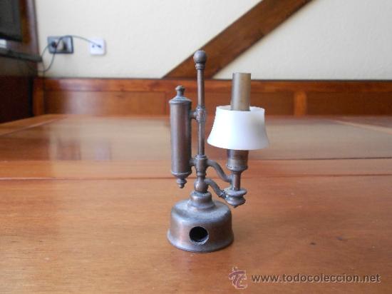 Juguetes antiguos y Juegos de colecci&oacute;n: ANTIGUA L&Aacute;MPARA MET&Aacute;LICA MARCA PLAYME