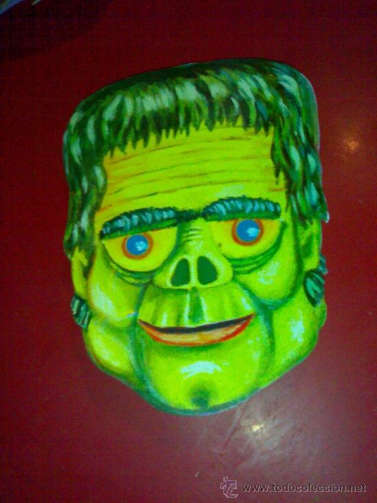 Jouets Anciens et Jeux de collection: ANTIGUA CARETA CART&Oacute;N FRANKENSTEIN MASCARA (A&Ntilde;OS 70) A ESTRENAR*