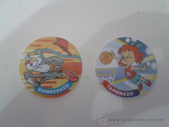 Brinquedos antigos e Jogos de cole&ccedil;&atilde;o: TAZO (SERIE AZUL DEL A&Ntilde;O 1994) solo el numero 12