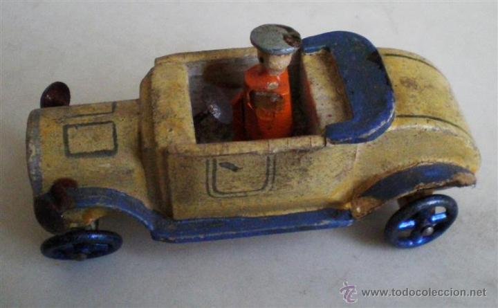 coche de madera - decoracion o coleccion - 37 c - Compra venta en  todocoleccion