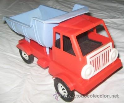 Juguetes antiguos y juegos de colecci&oacute;n: BARATIJA DE KIOSKO, CAMION VOLQUETE