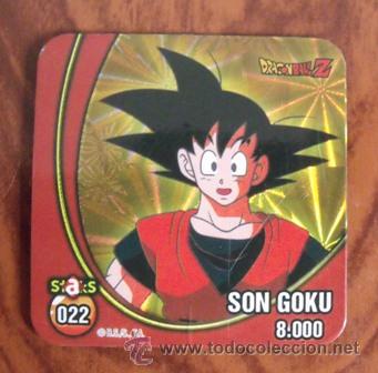 Juguetes antiguos y Juegos de colecci&oacute;n: Im&aacute;n n&ordm; 022 - Son Goku - Staks DRAGON BALL Z - Panini