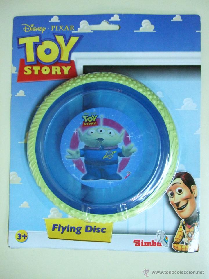 Juguetes antiguos y juegos de colecci&oacute;n: FLYING DISC - DISCO PARA LANZAR - PEL&Iacute;CULA TOY STORY DISNEY PIXAR - SIMBA JUGUETE VOLADOR PLAYA