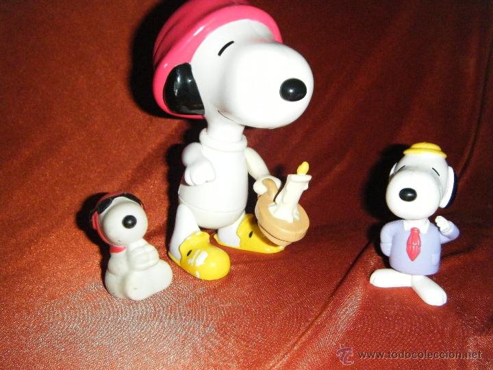 Juguetes antiguos y Juegos de colecci&oacute;n: +++ BONITO LOTE DE SNOOPY FIGURA FIGURA **  JUGUETE ++++