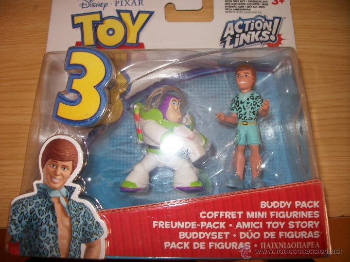 Juguetes antiguos y juegos de colecci&oacute;n: TOY STORY 3 &ndash; DUO DE FIGURAS &ndash; BUZZ LIGHTYEAR + KEN BARBIE &ndash; PRECINTADO &ndash; DISNEY &ndash; MATTEL