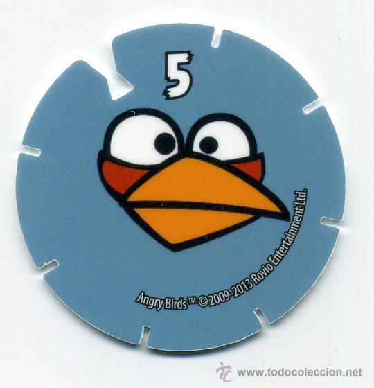 Juguetes antiguos y Juegos de colecci&oacute;n: Tazo del juego Angry Birds [Colecci&oacute;n Cheetos]
