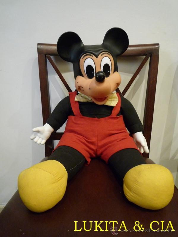 mickey mouse - peluche gran tamaño (nuevo) - Compra venta en todocoleccion