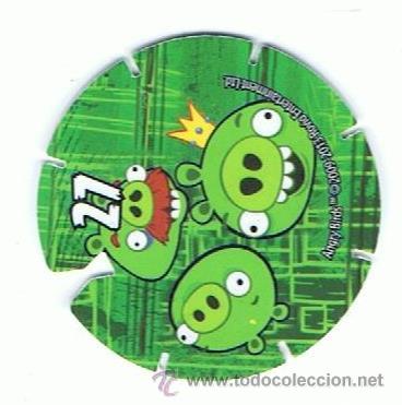 Juguetes antiguos y Juegos de colecci&oacute;n: CROMO TAZO ANGRY BIRDS 27