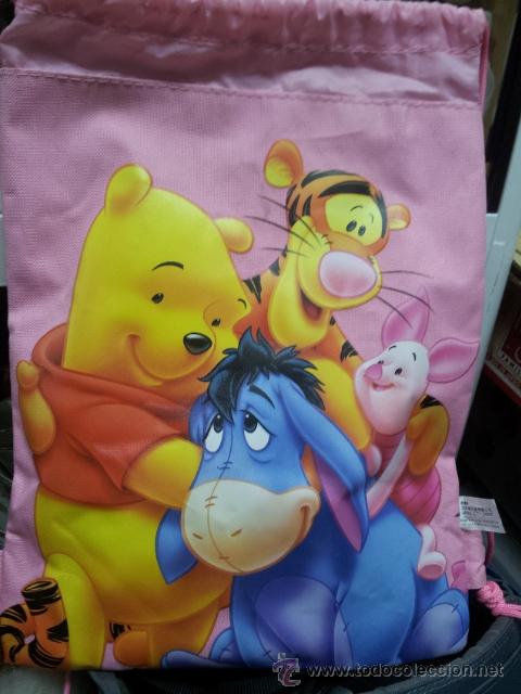 Juguetes antiguos y juegos de colecci&oacute;n: BOLSA MOCHILA WINNIE THE POOH
