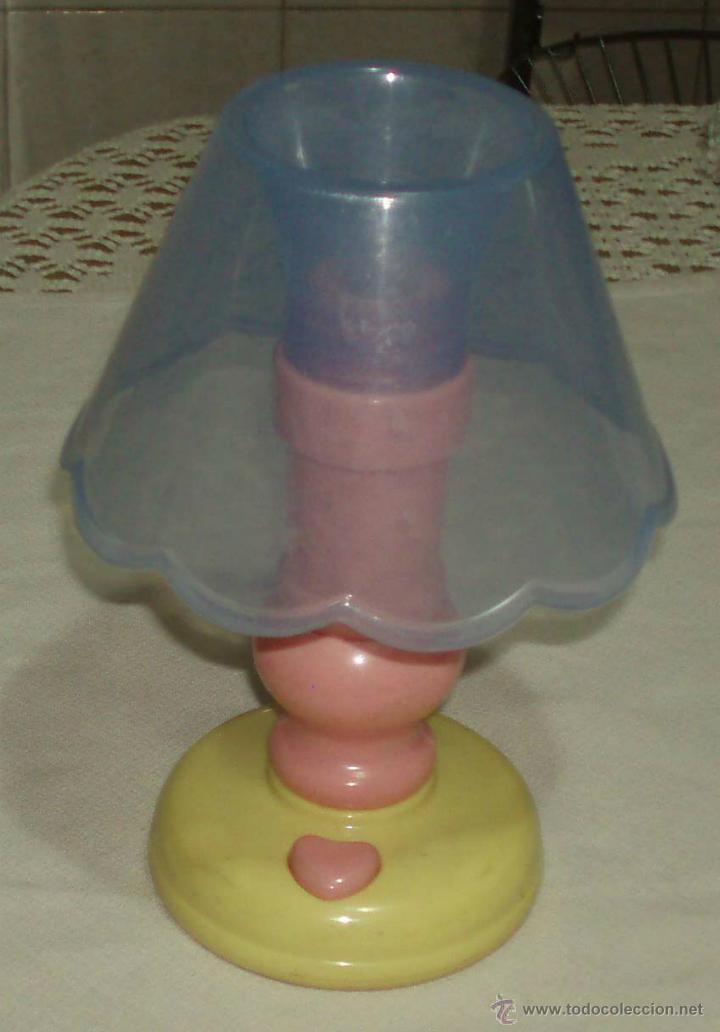 Juguetes antiguos y Juegos de colecci&oacute;n: lampara infantil con luz y musica winner toys 19 cms de altura