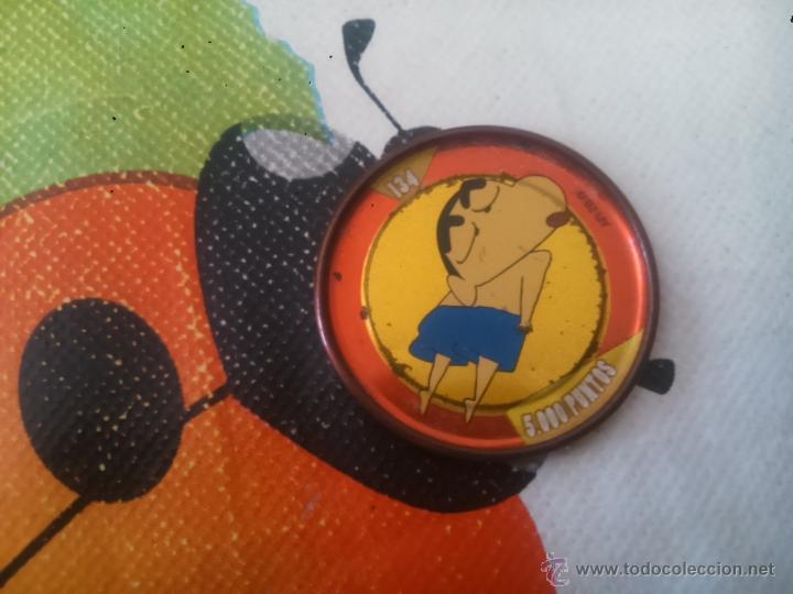 Juguetes antiguos y Juegos de colecci&oacute;n: BOLLYCAO METAL CAPS METALCAP TAZO SHINCHAN 134