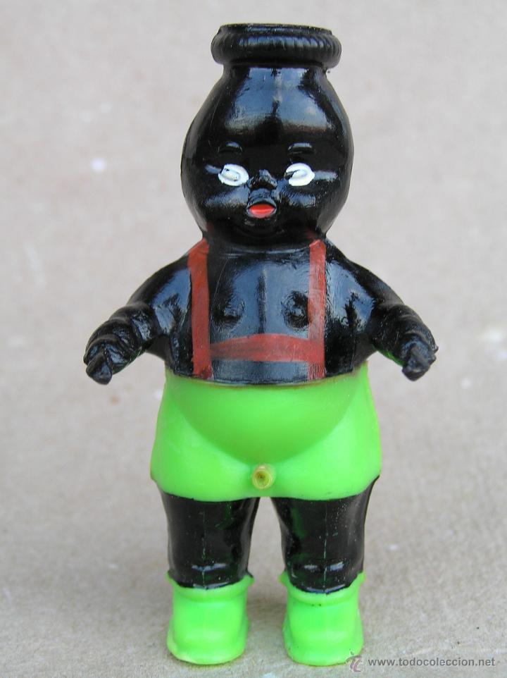 Juguetes antiguos y juegos de colecci&oacute;n: NI&Ntilde;O ME&Oacute;N . PL&Aacute;STICO R&Iacute;GIDO. Primera mitad Siglo XX.