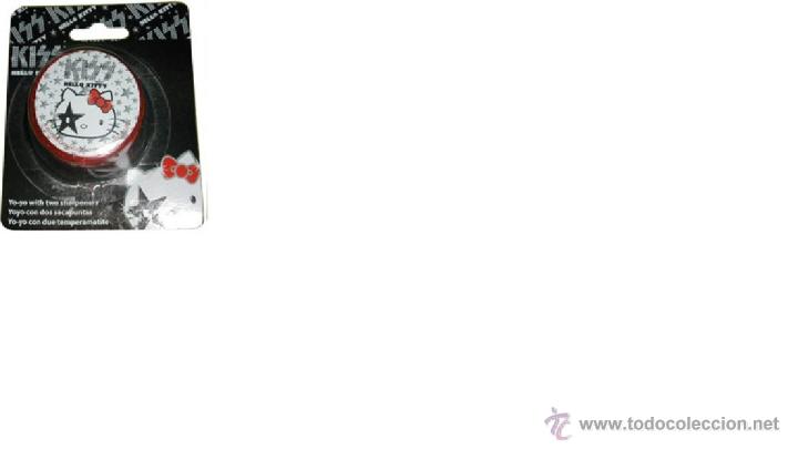 Juguetes antiguos y Juegos de colecci&oacute;n: KISS HELLO KITTY YO-YO PAUL STANLEY STAR CHILD LOGO