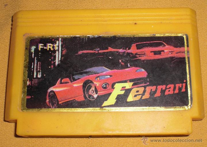 Juguetes antiguos y juegos de colecci&oacute;n: Cartucho para consola Ferrari