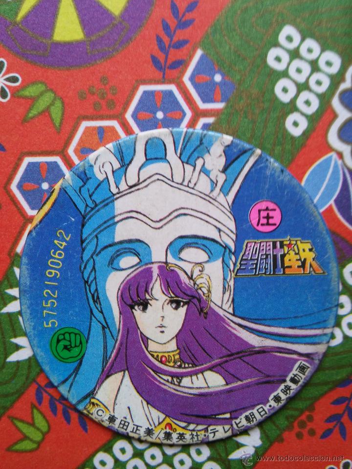 Juguetes antiguos y Juegos de colecci&oacute;n: Saint seiya caballeros del zodiaco cap tazo menko romenko