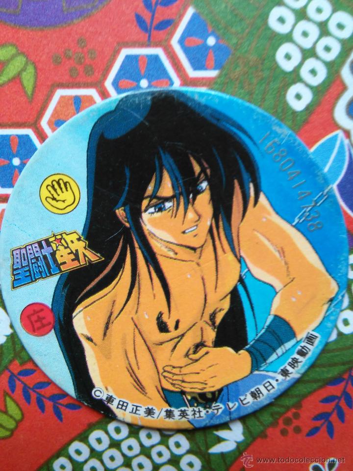 Juguetes antiguos y Juegos de colecci&oacute;n: Saint seiya caballeros del zodiaco cap tazo menko romenko