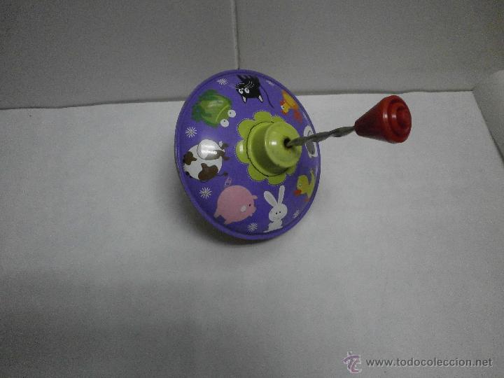 Jouets Anciens et Jeux de collection: PEONZA METALICA Y PLASTICO