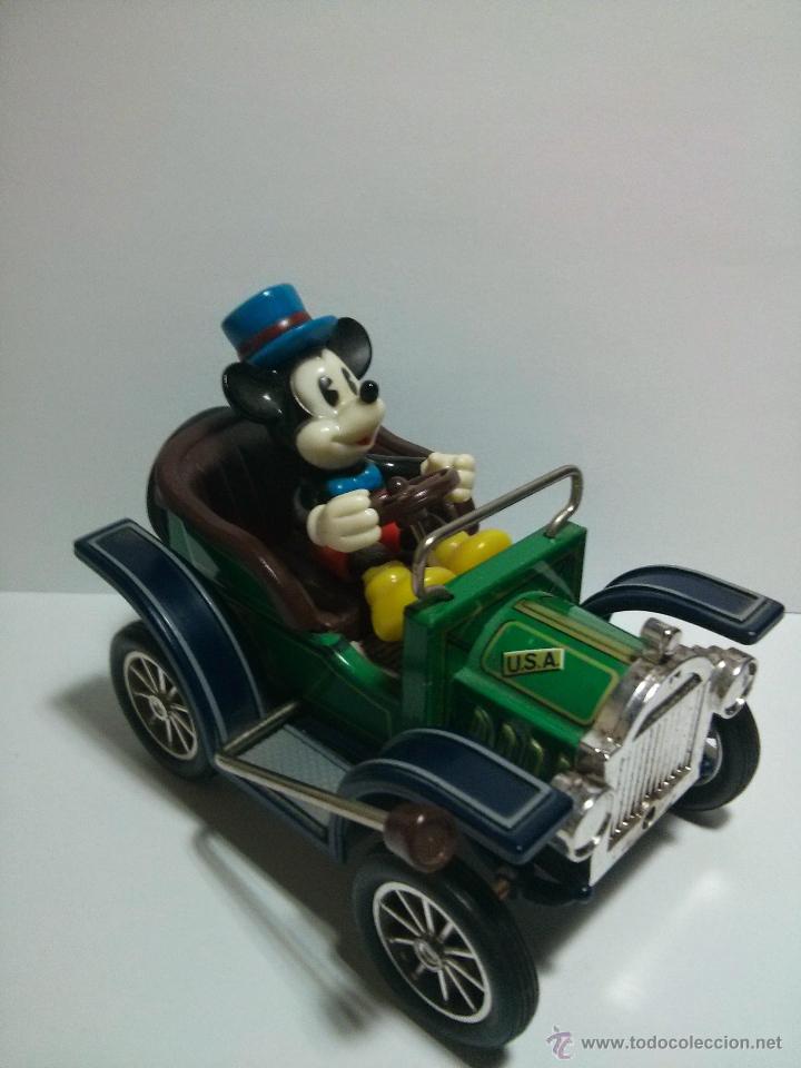 Juguetes antiguos y juegos de colecci&oacute;n: Coche Mickey - THE WALT DISNEY COMPANY - 1982. Met&aacute;lico