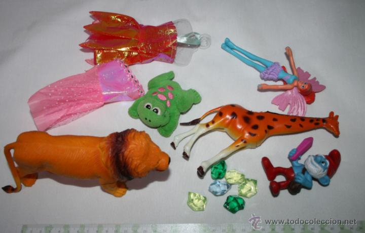 Juguetes antiguos y Juegos de colecci&oacute;n: LOTE DE JUGUETES, PAPA PITUFO, HADA, ETC.