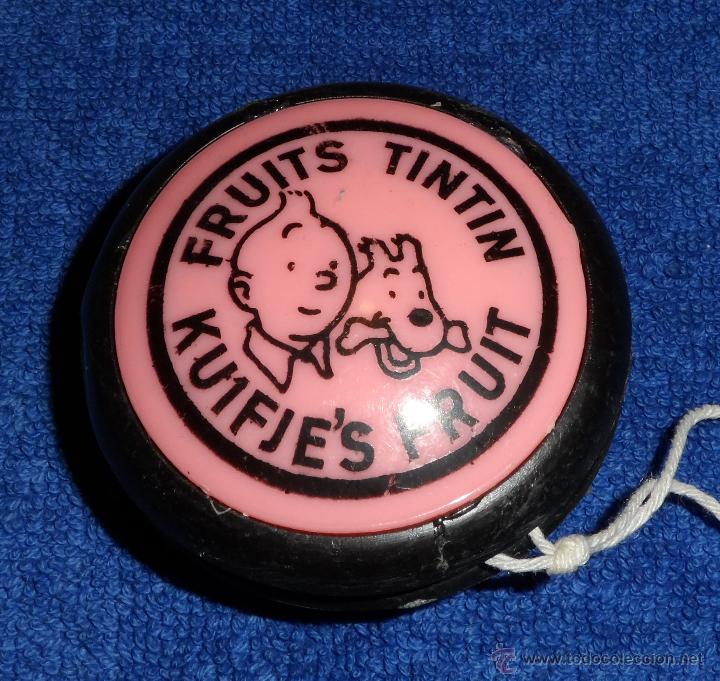 Juguetes antiguos y juegos de colecci&oacute;n: yo-yo Tintin - Tintin