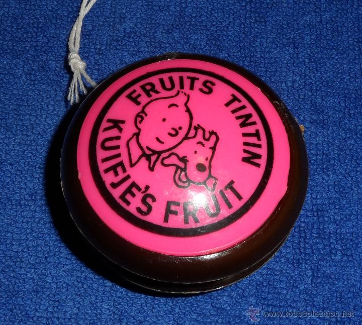 Juguetes antiguos y juegos de colecci&oacute;n: yo-yo Tintin - Tintin
