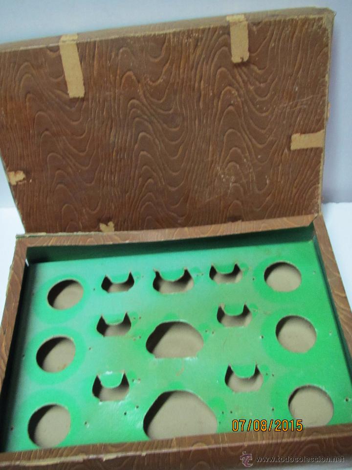 Juguetes antiguos y juegos de colecci&oacute;n: Antigua Caja Vacia de JOC DE CAF&Eacute; n&ordm; 5 de Juguete de *TERRA DE FOC* - Ceramica Catalana - A&ntilde;o 1950s.
