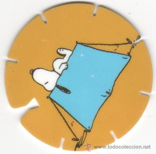 Juguetes antiguos y Juegos de colecci&oacute;n: COLECCI&Oacute;N TAZOS GREFUSA SNOOPY CAPS COLLECTION TAZO CAPS POGS N&Uacute;MERO 12 SERIE ANIMACI&Oacute;N A&Ntilde;O 2002