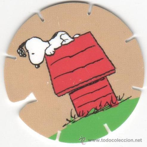 Juguetes antiguos y Juegos de colecci&oacute;n: COLECCI&Oacute;N TAZOS GREFUSA SNOOPY CAPS COLLECTION TAZO CAPS POGS N&Uacute;MERO 7 SERIE ANIMACI&Oacute;N A&Ntilde;O 2002