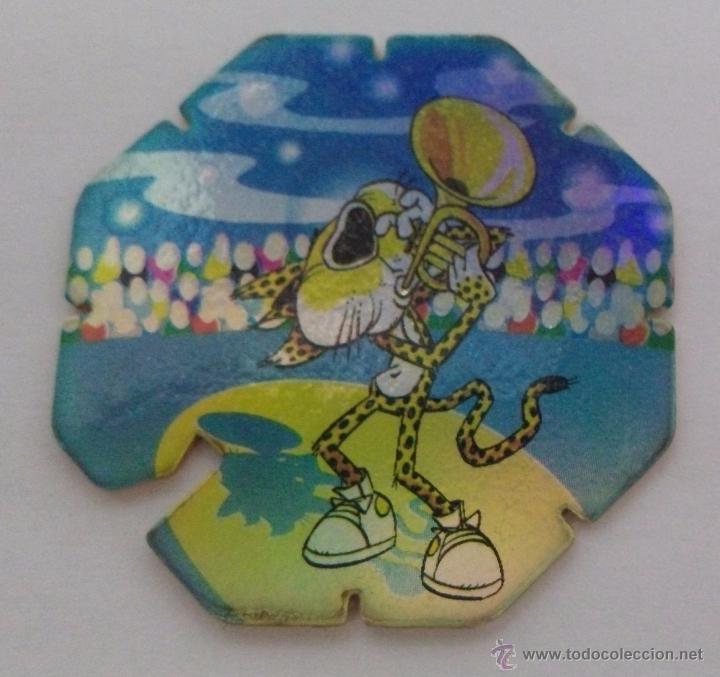 Giocattoli antichi e Giochi di collezione: COLECCI&Oacute;N TAZOS TAZO FLASH - ROCK & CHESTER MATUTANO TAZO CAPS POGS NUMERO 13