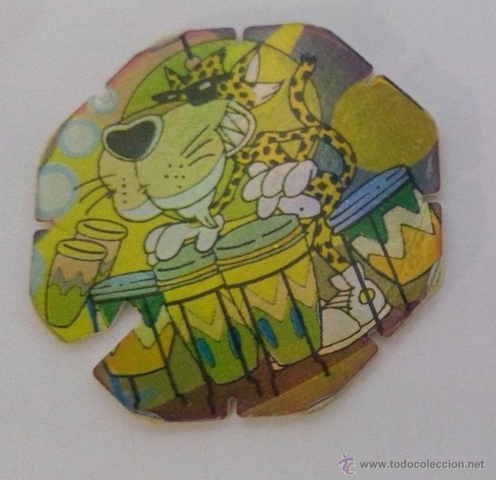 Giocattoli antichi e Giochi di collezione: COLECCI&Oacute;N TAZOS TAZO FLASH - ROCK & CHESTER MATUTANO TAZO CAPS POGS NUMERO 7