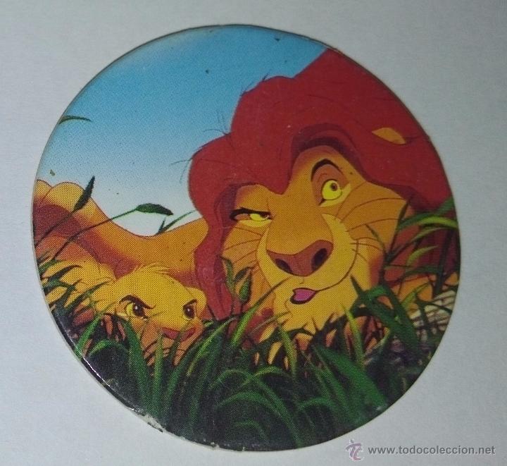 Giocattoli antichi e Giochi di collezione: COLECCI&Oacute;N TAZOS EL REY LEON DISNEY , PANINI CAPS - IDIOMA THE LION KING TAZO CAPS POGS NUMERO 7
