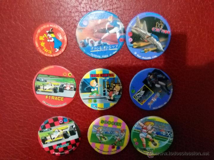 Giocattoli antichi e Giochi di collezione: tazos japoneses menko romenko caps pogs videojuegos antiguos hudson soft nintendo sega capcom