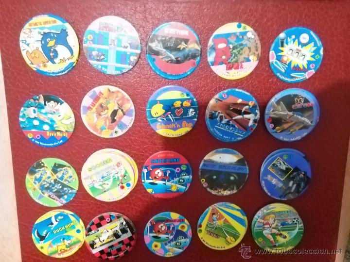 Giocattoli antichi e Giochi di collezione: tazos japoneses menko romenko caps pogs videojuegos antiguos hudson soft nintendo sega capcom