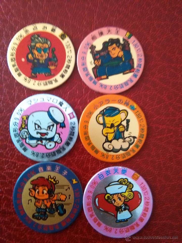Jouets Anciens et Jeux de collection: tazos japoneses menko romenko caps pogs monsters monstruos y dioses