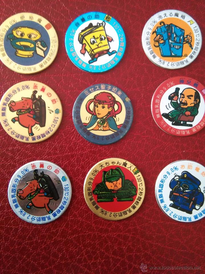 Jouets Anciens et Jeux de collection: tazos japoneses menko romenko caps pogs monsters monstruos y dioses