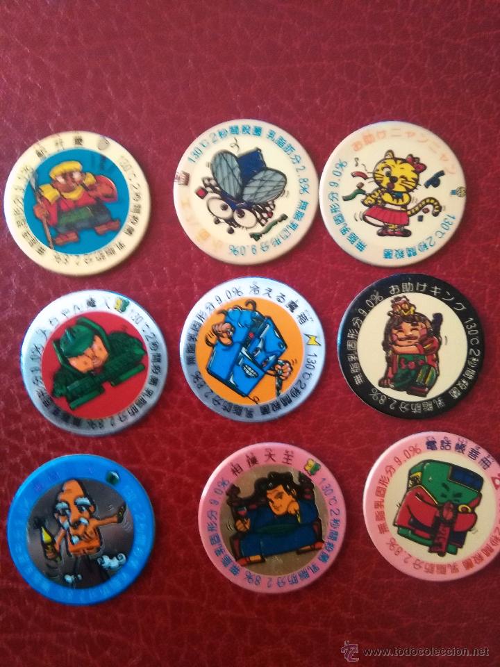 Jouets Anciens et Jeux de collection: tazos japoneses menko romenko caps pogs monsters monstruos y dioses