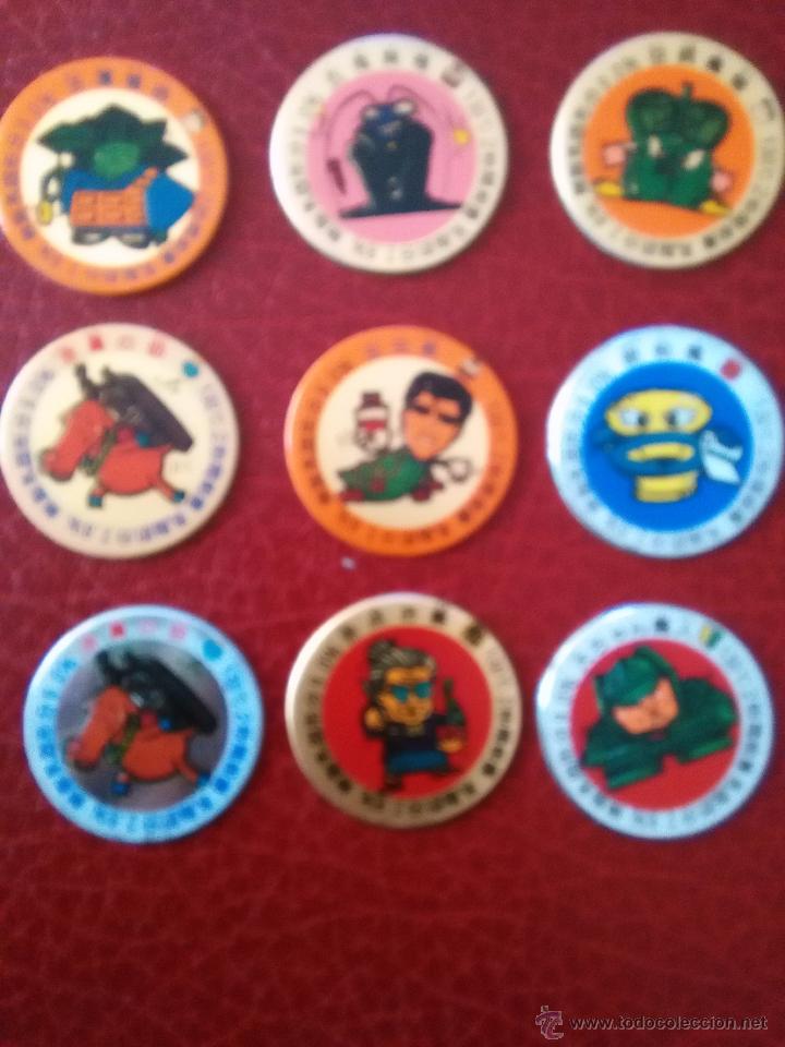 Jouets Anciens et Jeux de collection: tazos japoneses menko romenko caps pogs monsters monstruos y dioses
