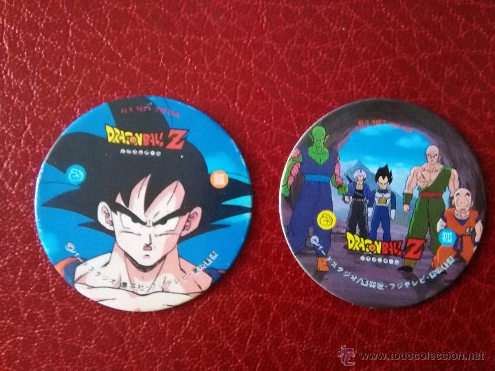 Altes Spielzeug und Spiele: tazos japoneses menko romenko caps pogs dragon ball bola de dragon