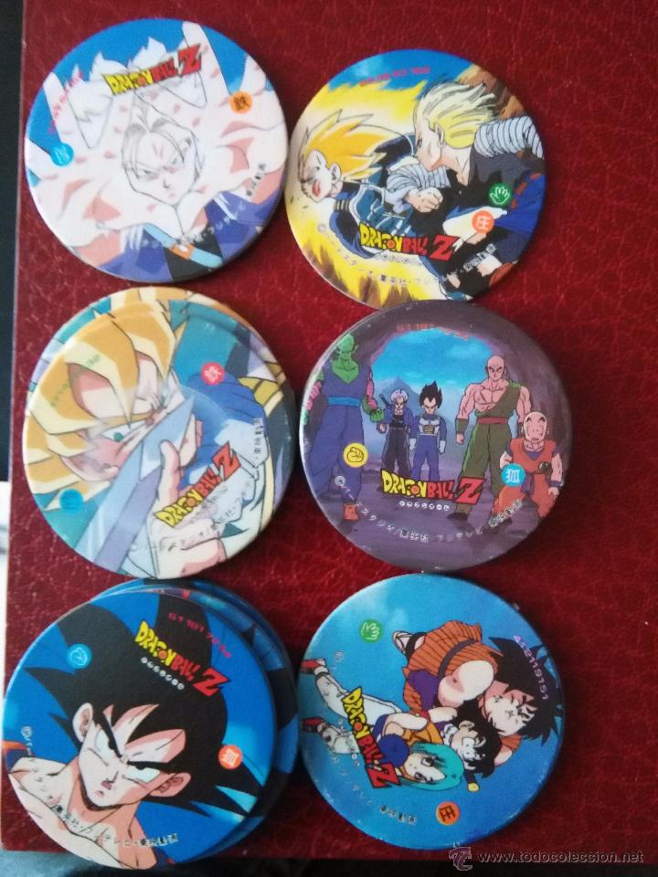 Jouets Anciens et Jeux de collection: tazos japoneses menko romenko caps pogs dragon ball bola de dragon